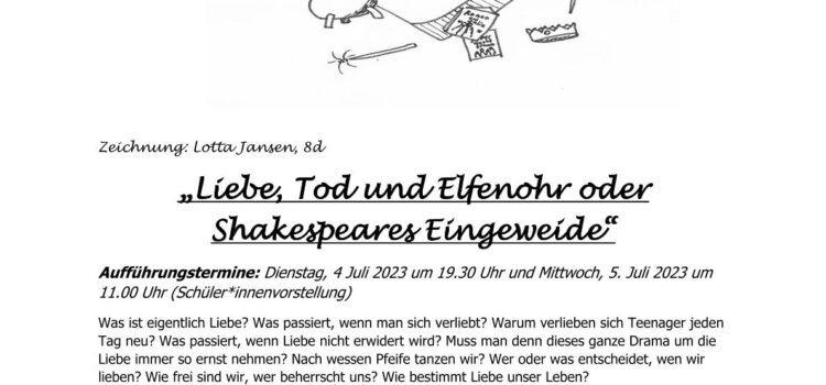 LuT-Kurs K1 und K2 und die Mittelstufen-Theater AG  spielen: